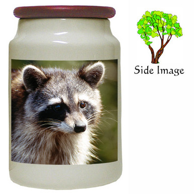 Raccoon Canister Jar