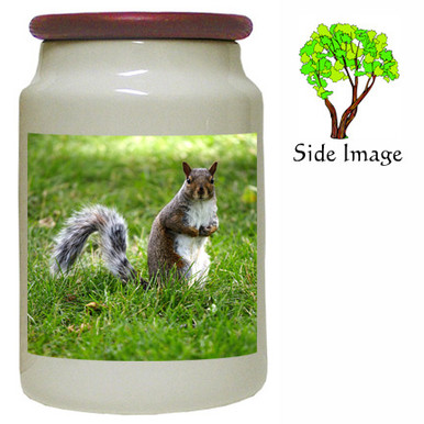 Squirrel Canister Jar