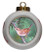 Wren Porcelain Ball Christmas Ornament