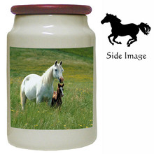 Horse Canister Jar