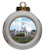 Camargue Porcelain Ball Christmas Ornament