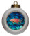 Grouper Porcelain Ball Christmas Ornament