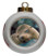 Sea Lion Porcelain Ball Christmas Ornament