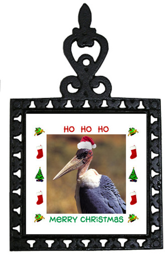 Vulture Christmas Trivet