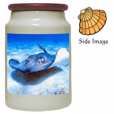 Stingray Canister Jar