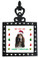 Basset Hound Christmas Trivet