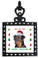 Rottweiler Christmas Trivet