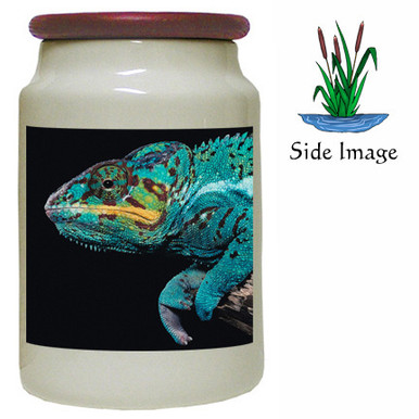 Chameleon Canister Jar