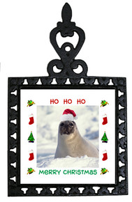 Seal Christmas Trivet