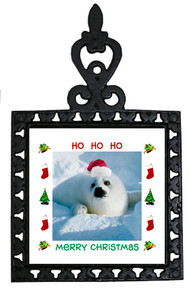 Seal Christmas Trivet