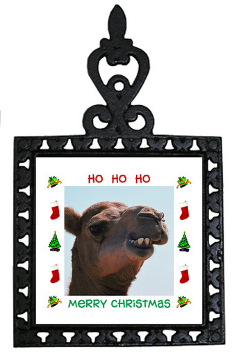 Camel Christmas Trivet