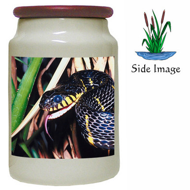 Mangrove Snake Canister Jar