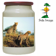 Cheetah Canister Jar