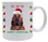 Bloodhound Christmas Mug