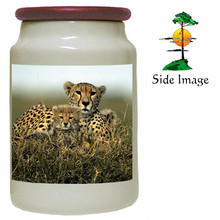 Cheetah Canister Jar