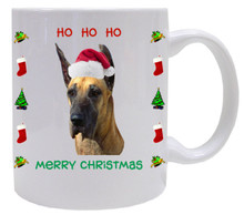 Great Dane Christmas Mug
