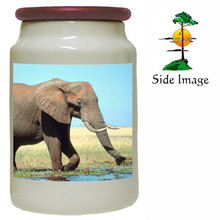 Elephant Canister Jar