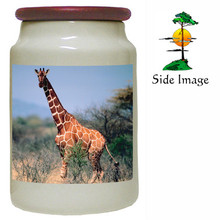 Giraffe Canister Jar