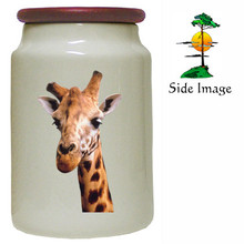 Giraffe Canister Jar