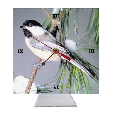 Chickadee Desk Clock