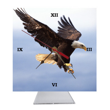 Eagle Desk Clock