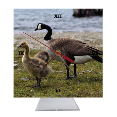 Geese Desk Clock