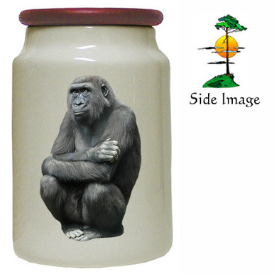 Gorilla Canister Jar