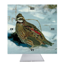 Quail Desk Clock