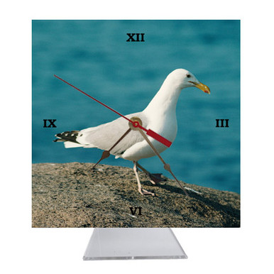 Seagull Desk Clock