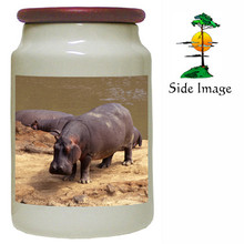 Hippo Canister Jar