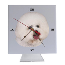 Bichon Desk Clock