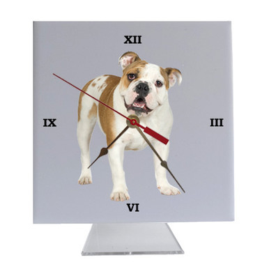 Bulldog Desk Clock