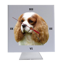 Cavalier King Charles Desk Clock