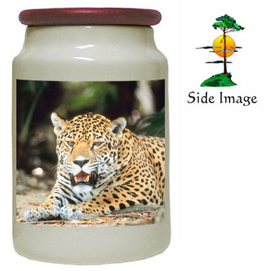 Jaguar Canister Jar