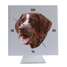 German Shorthaired Pointer Desk Clock