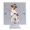 Jack Russell Terrier Desk Clock