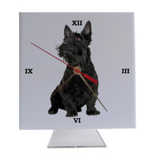 Scottish Terrier Desk Clock