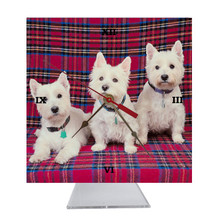 West Highland Terrier Desk Clock