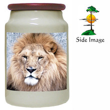 Lion Canister Jar