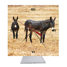 Donkey Desk Clock