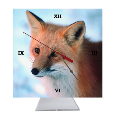 Fox Desk Clock