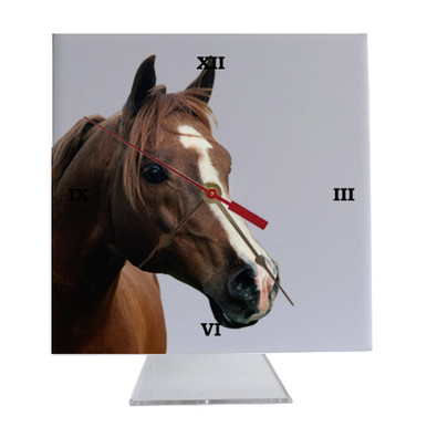 Horse Desk Clock