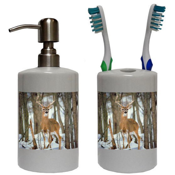 Deer Bathroom Set