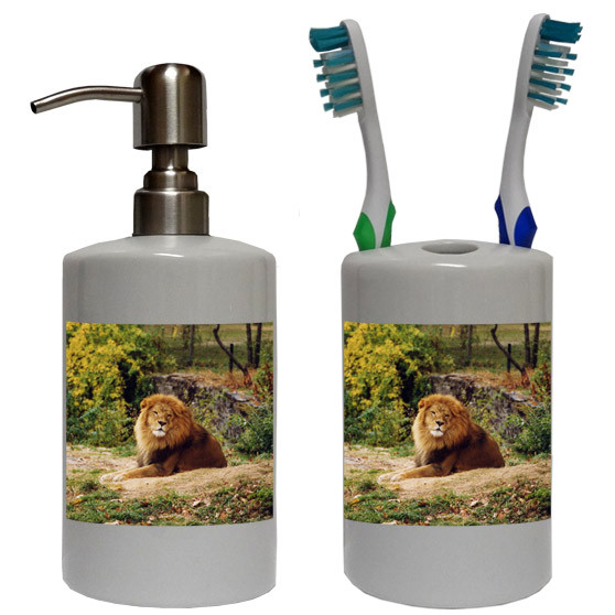 Lion Bathroom Set