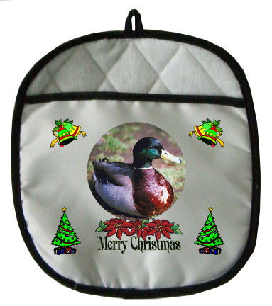 Duck Christmas Pot Holder