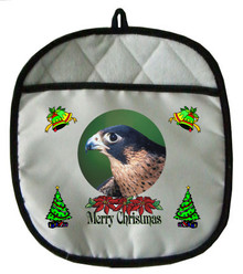 Falcon Christmas Pot Holder