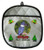 Belted Kingfisher Christmas Pot Holder