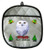 White Owl Christmas Pot Holder