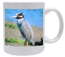 Yellow Crowned Heron Coffee Mug