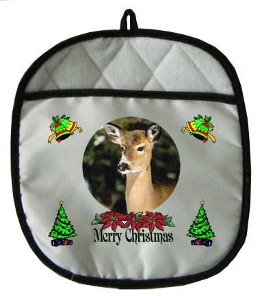 Deer Christmas Pot Holder